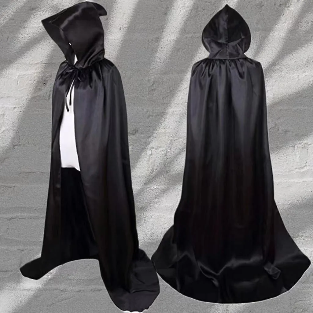 1pc, 120/140/150cm Halloween Cloak, Halloween Cape, Halloween Performance Costume, Halloween Costume, Stage Performance Props, E