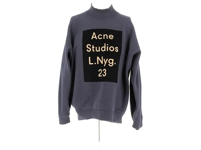 ACNE STUDIOS  Tejidos y sudaderas T.International L Algodón Azul marino 