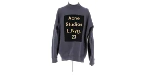 ACNE STUDIOS  Tejidos y sudaderas T.International L Algodón Azul marino 