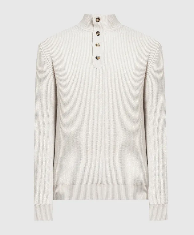 Agnona Beige cashmere sweater