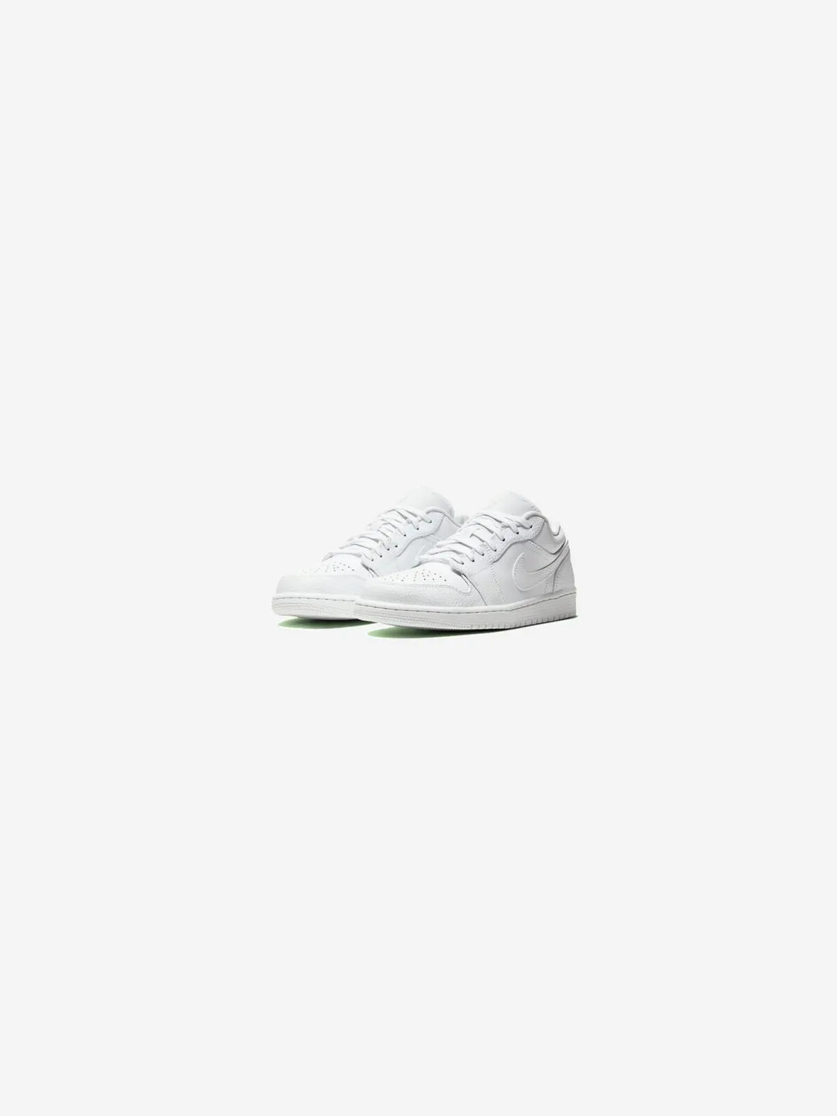 Air Jordan 1 Low- Triple White