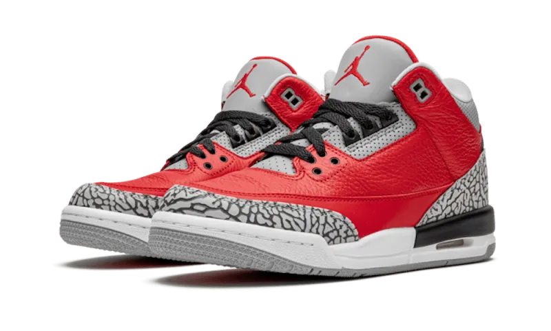 Air Jordan 3 SE Red Cement