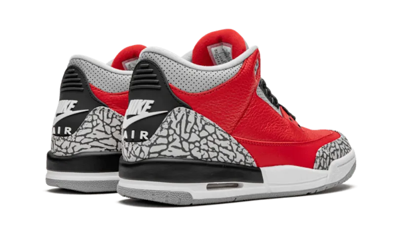 Air Jordan 3 SE Red Cement