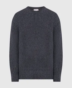 Alexander McQueen Gray wool sweater