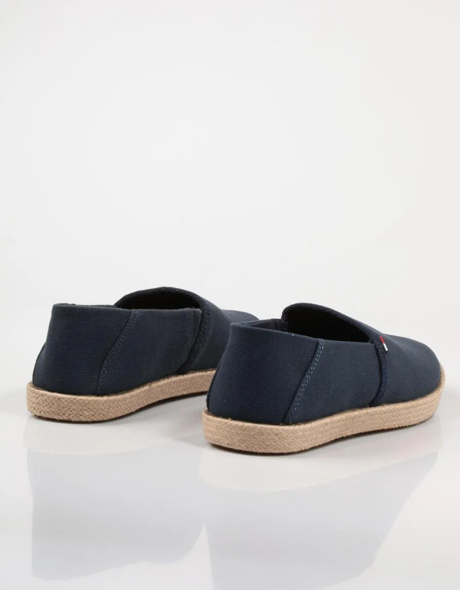  alparcatas TOMMY HILFIGER Tommy Jeans Essential Espadrille en Azul marinho 78562