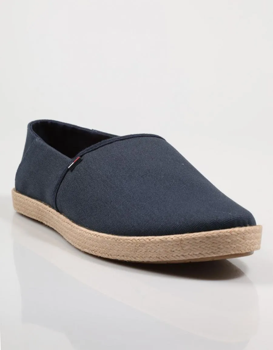  alparcatas TOMMY HILFIGER Tommy Jeans Essential Espadrille en Azul marinho 78562