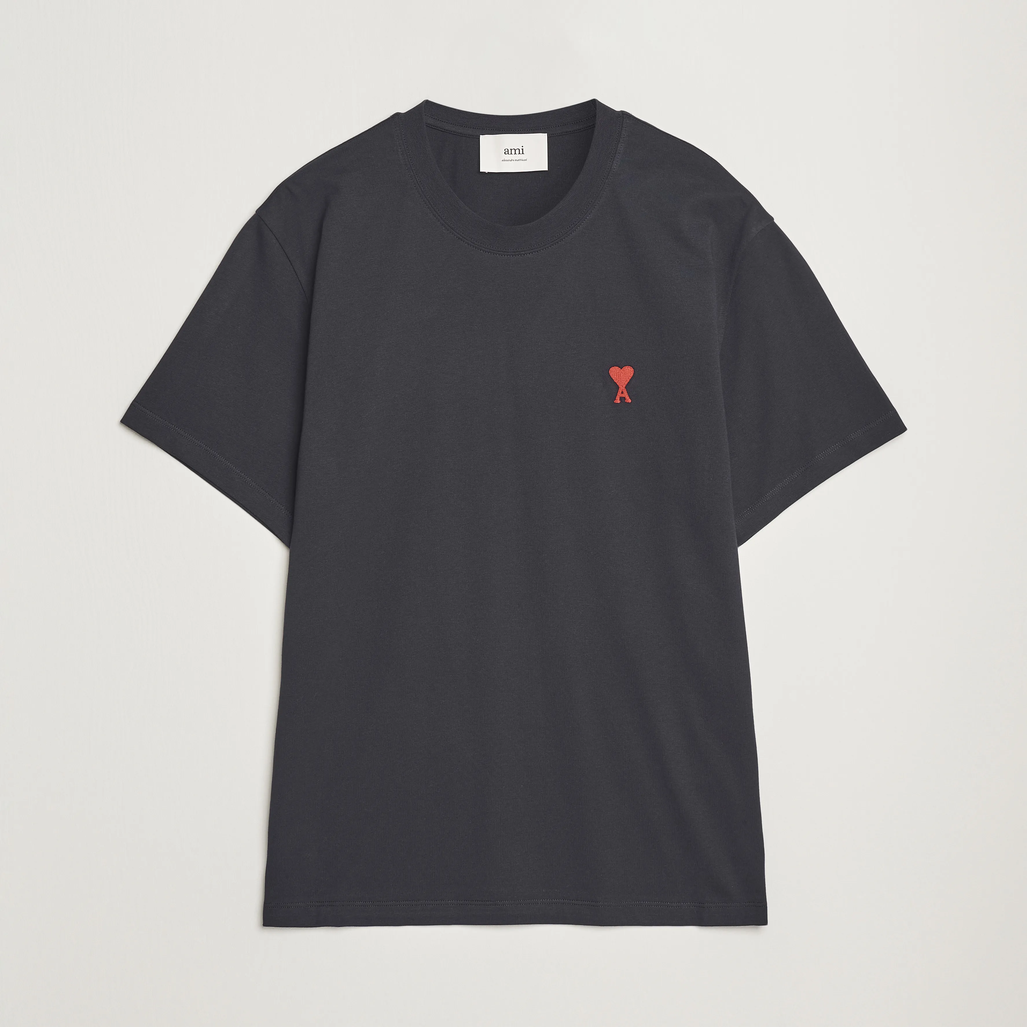 AMI Heart Logo T-Shirt Black