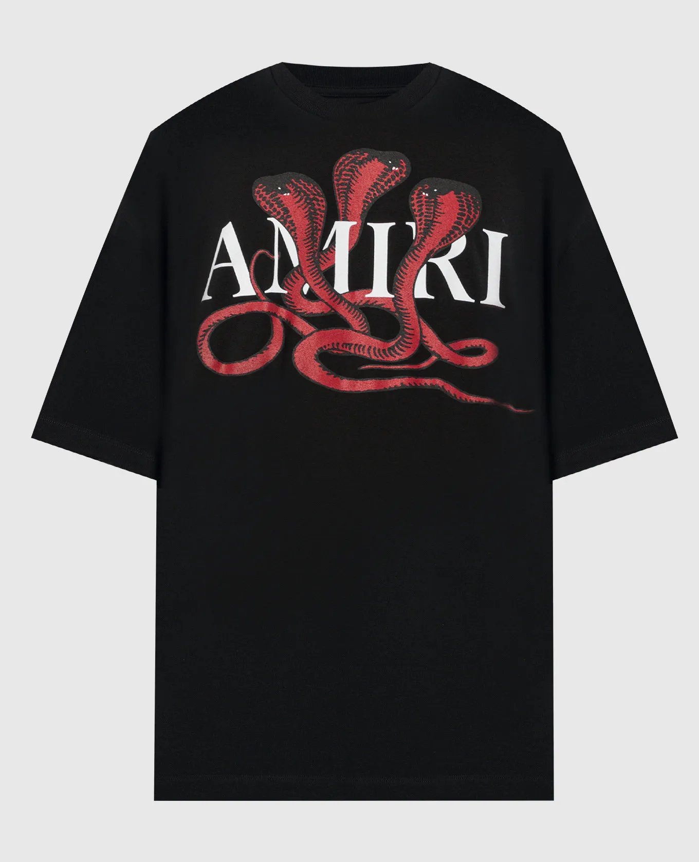 AMIRI Black Snake print t-shirt