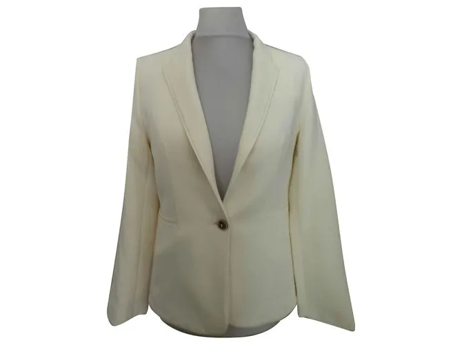 Autre Marque Chaquetas Blanco roto 