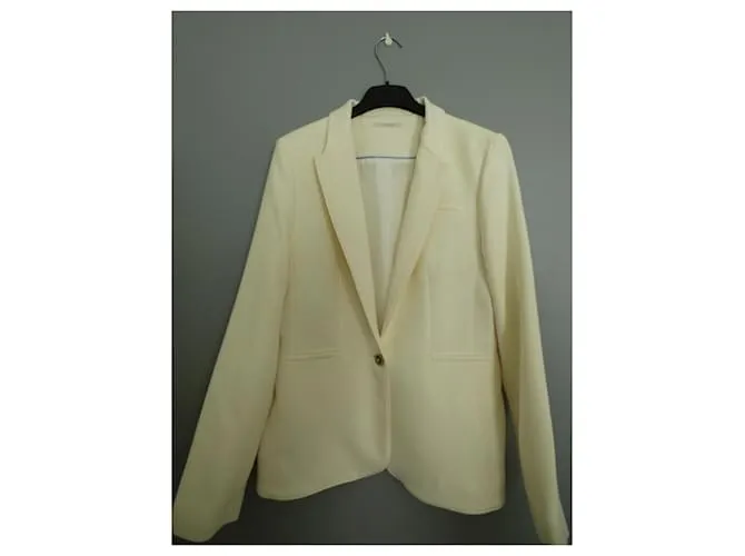 Autre Marque Chaquetas Blanco roto 