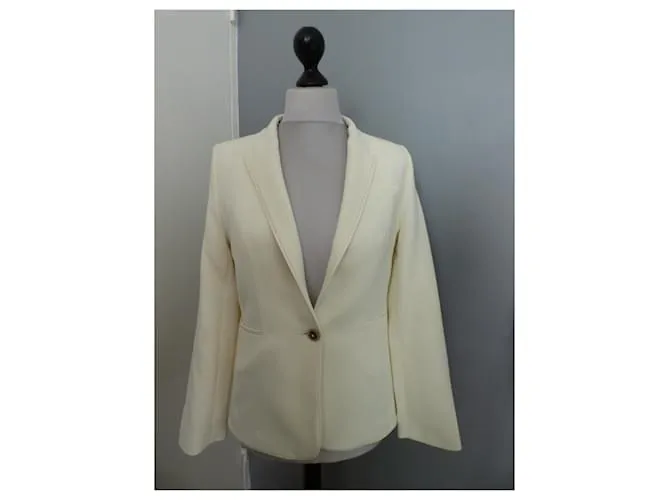 Autre Marque Chaquetas Blanco roto 