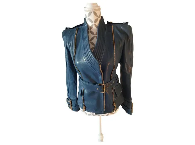 Balmain Chaquetas Azul oscuro 