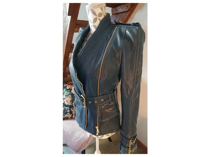 Balmain Chaquetas Azul oscuro 