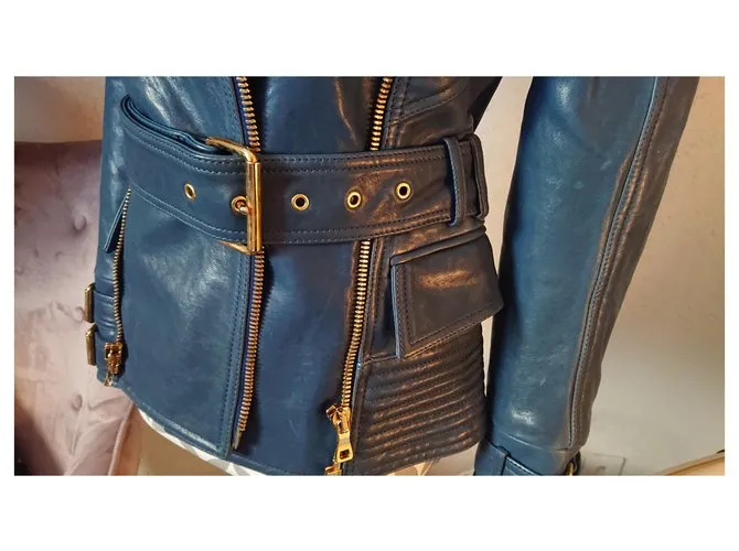 Balmain Chaquetas Azul oscuro 