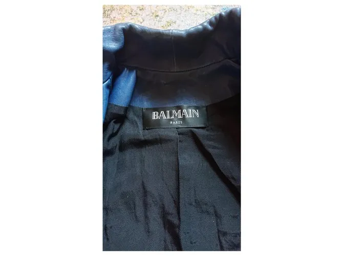 Balmain Chaquetas Azul oscuro 