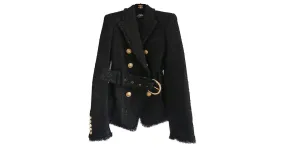 Balmain Chaquetas Negro 