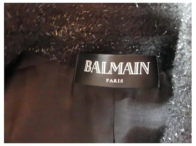 Balmain Chaquetas Negro 