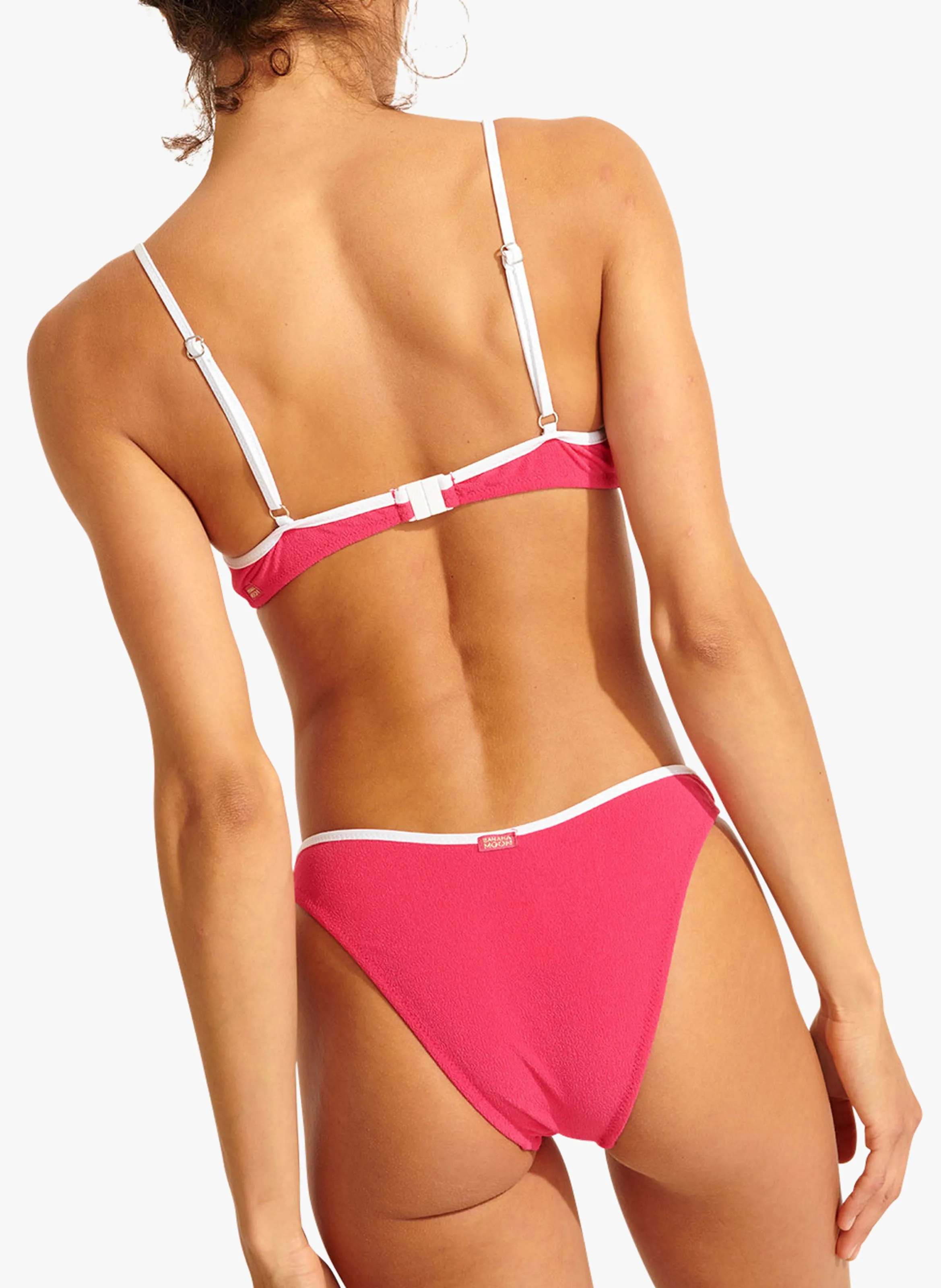 BANANA MOON PAEA - Braguita de bikini escotada en rosa