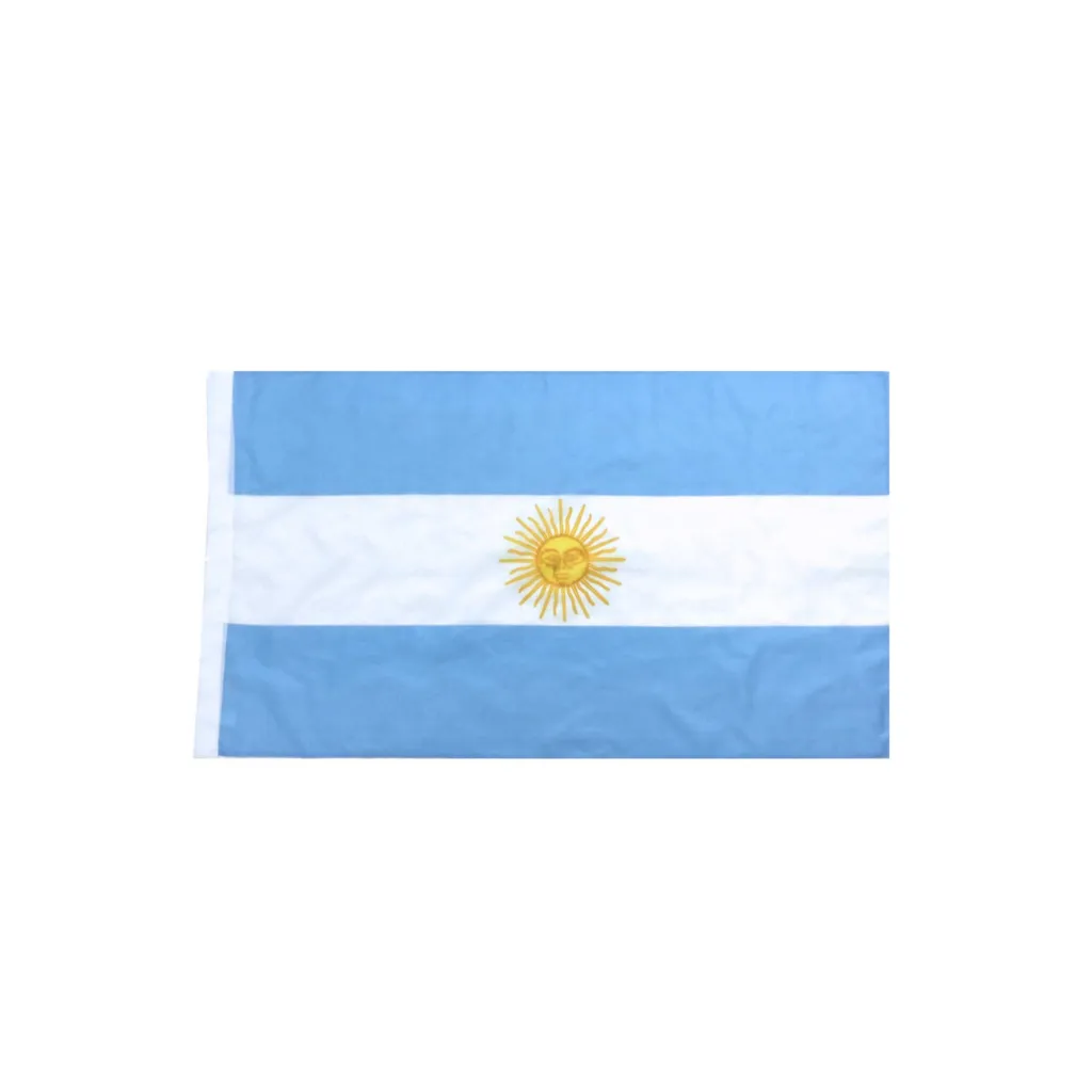 Bandera Argentina 150 Cm X 90 Cm - 2 UNIDADES