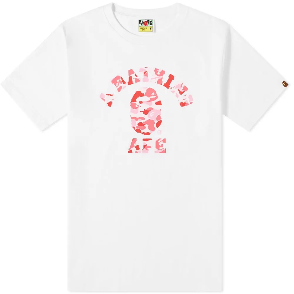 BAPE ABC Camo College T-Shirt