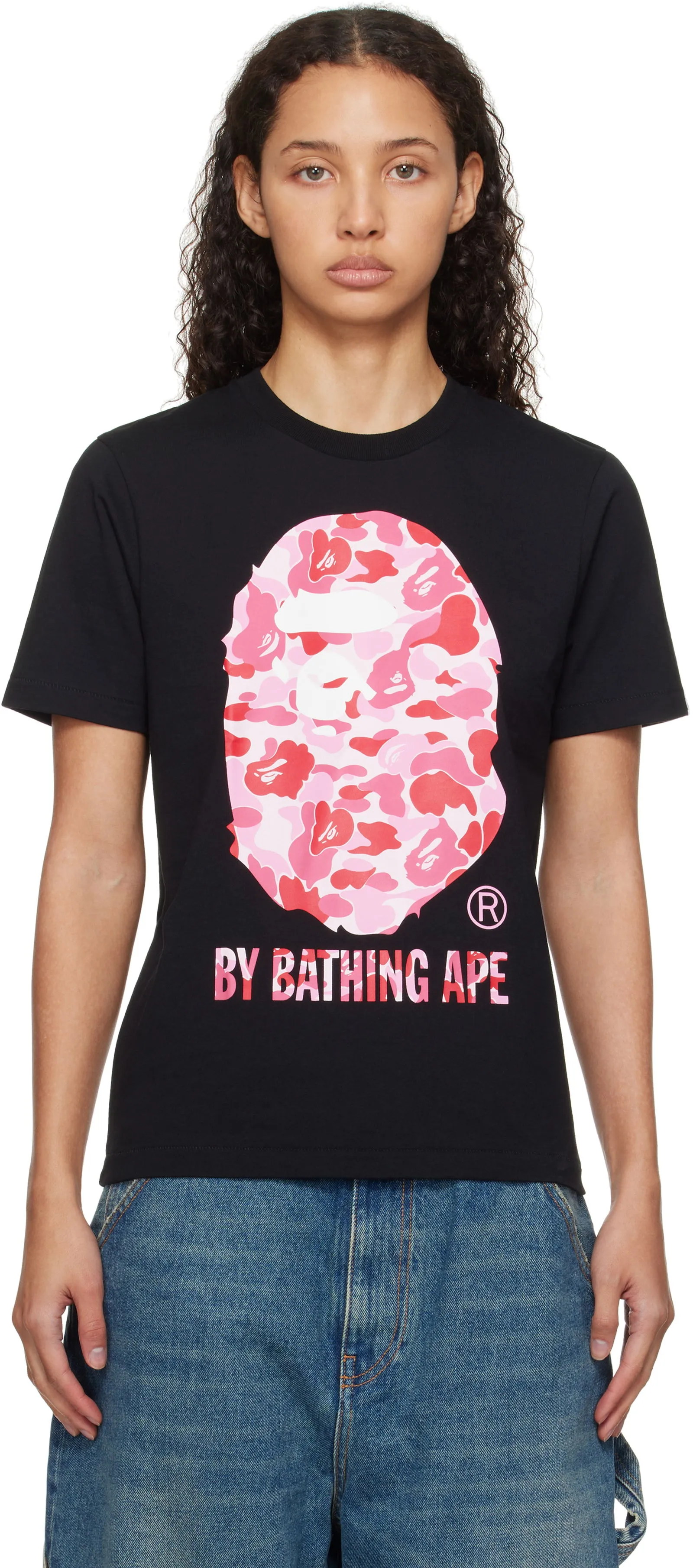 BAPE ABC Camo Print T-shirt