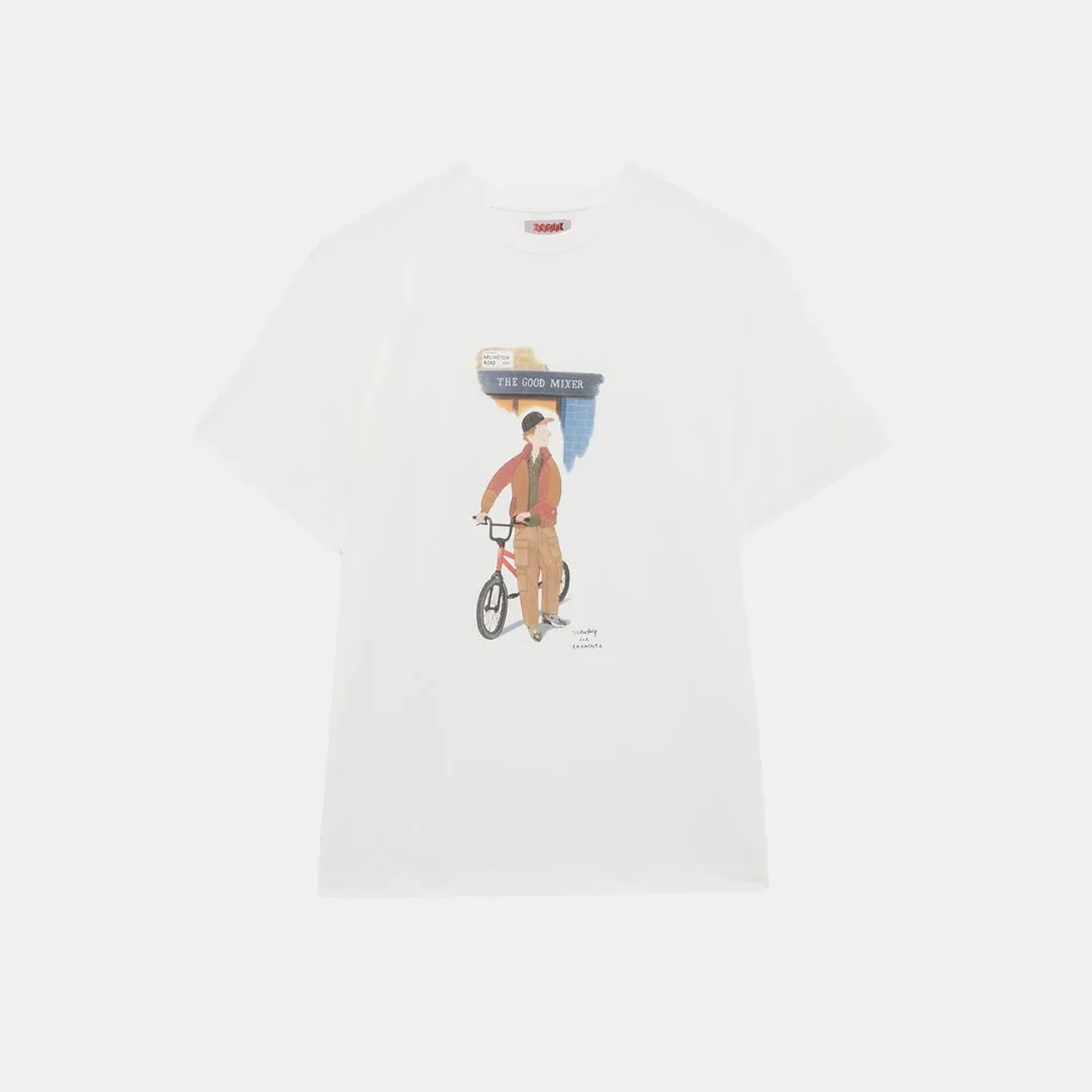 Baracuta Slowboy Arlington T-Shirt Off White