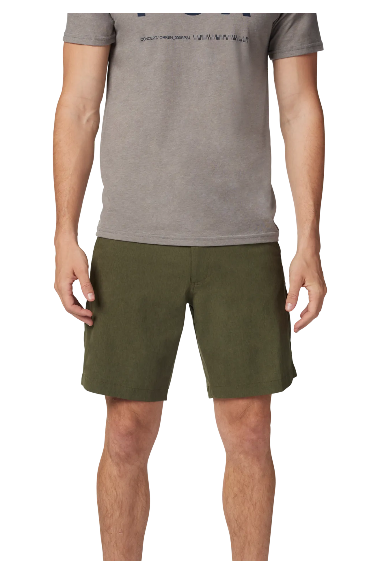 Bermudas Fox Essex Tech Stretch Verde Oliva