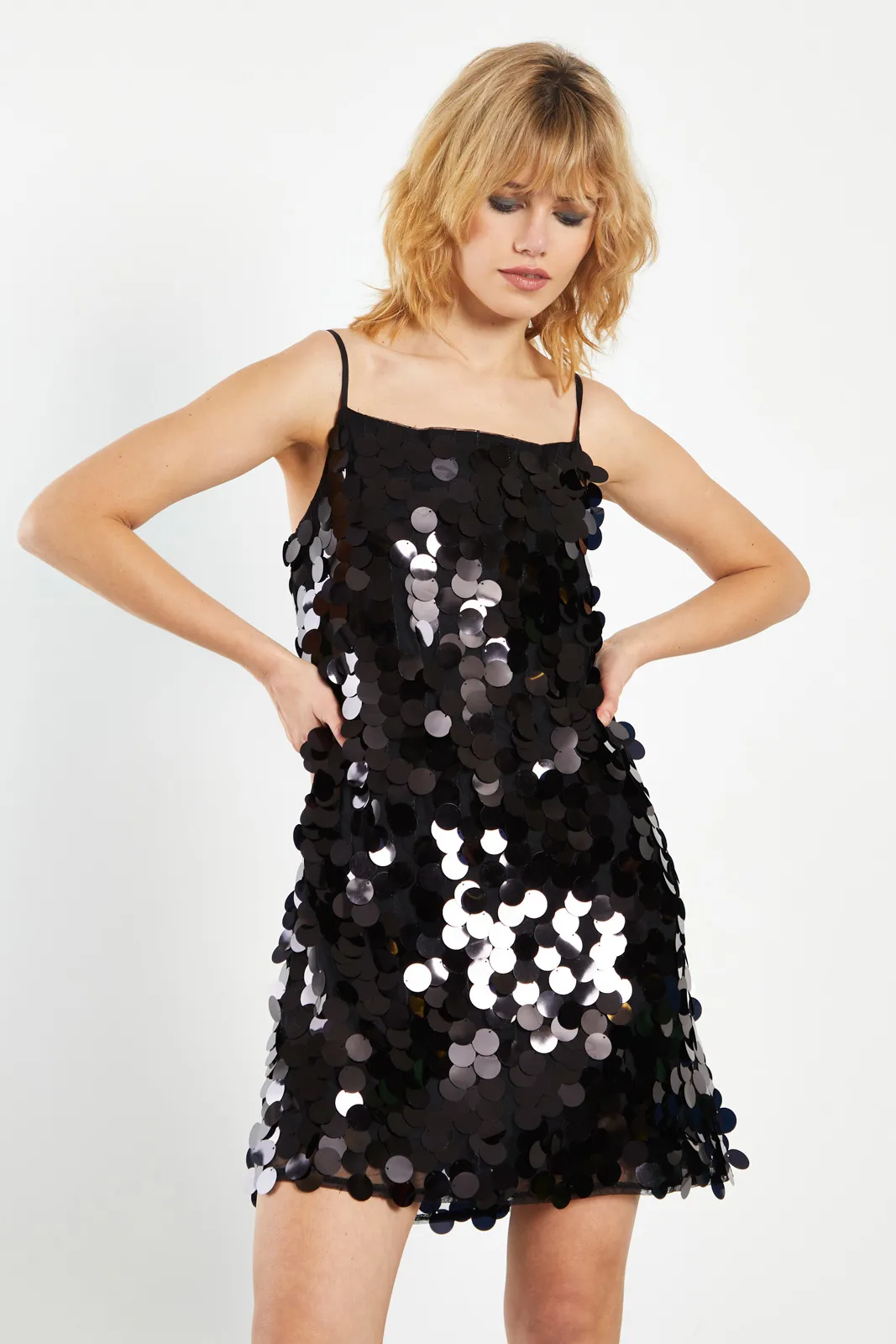 Bianca Statement Sequin Dress