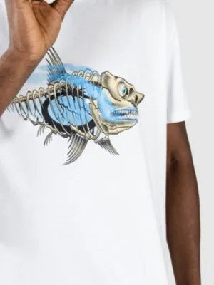 Blue Tomato Shark Skeleton Camiseta