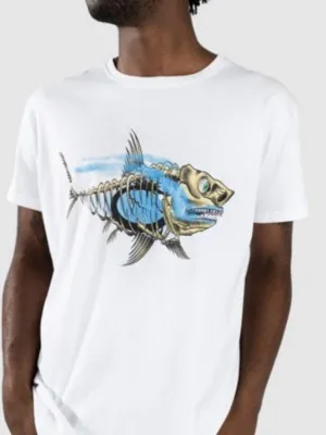 Blue Tomato Shark Skeleton Camiseta