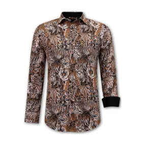 Blusa Estampado Tigre Hombre