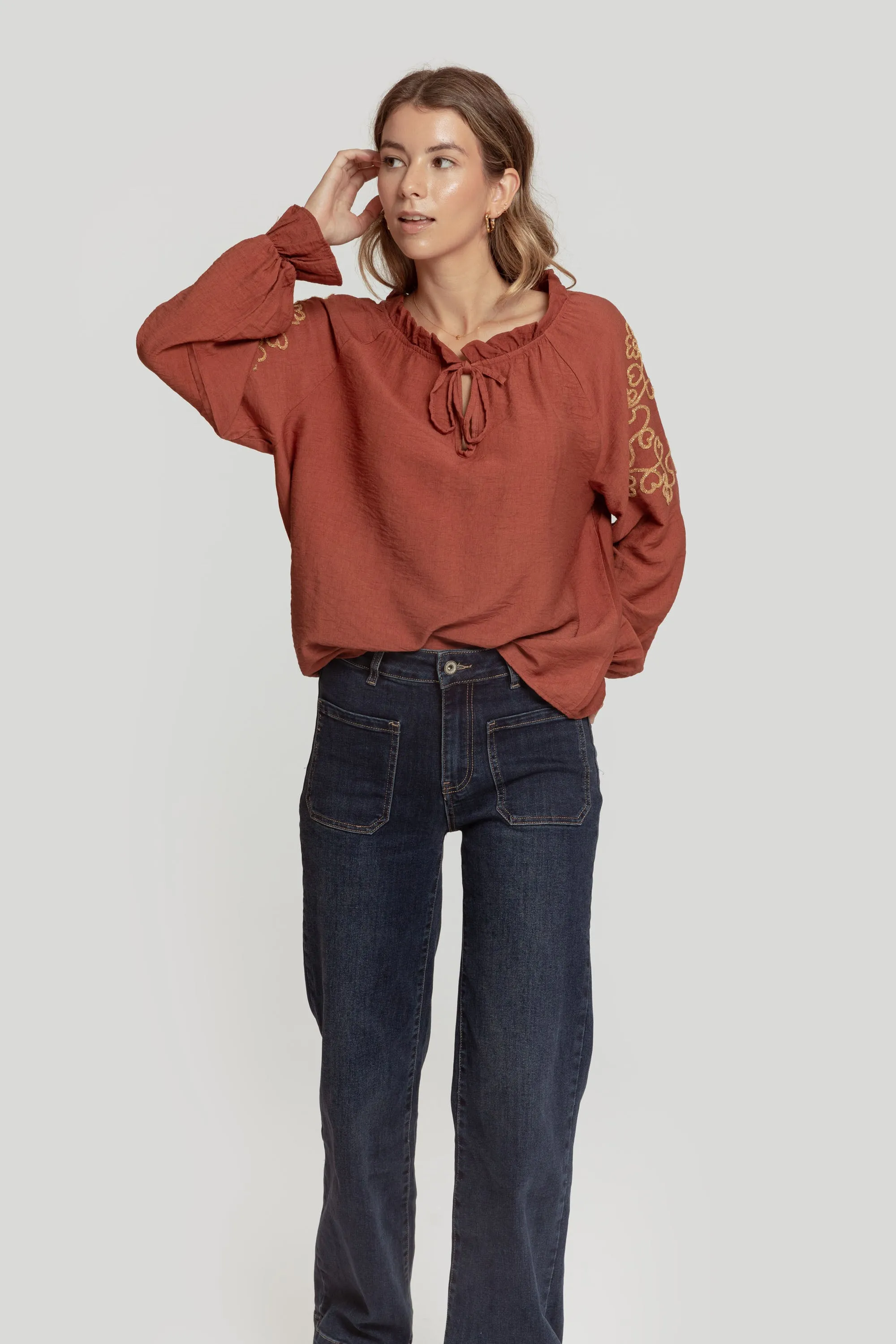 BLUSA MASSIMA GRAZIA TIRA