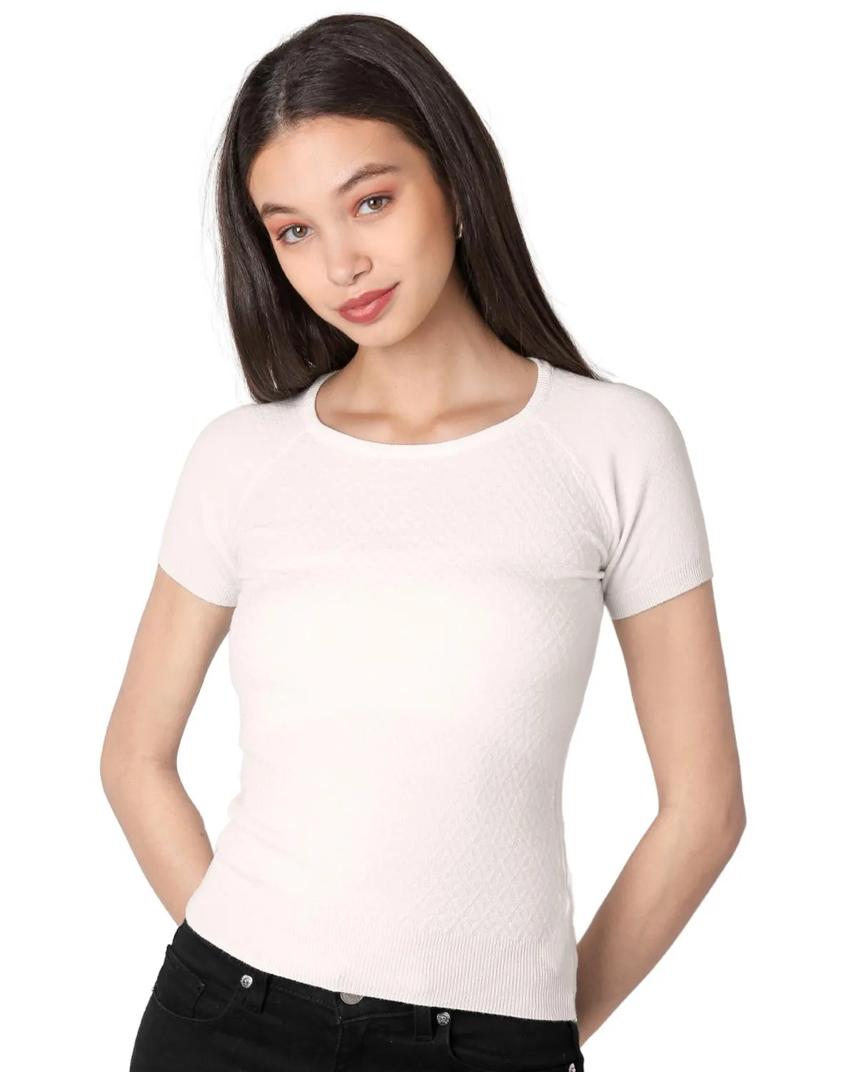 Blusa Mujer Crema Uk 56705035