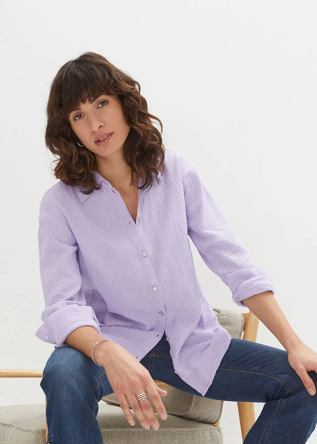 Blusa Violeta claro