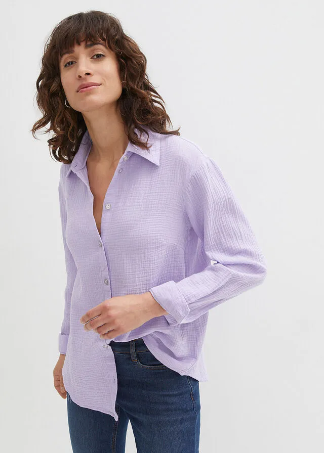 Blusa Violeta claro