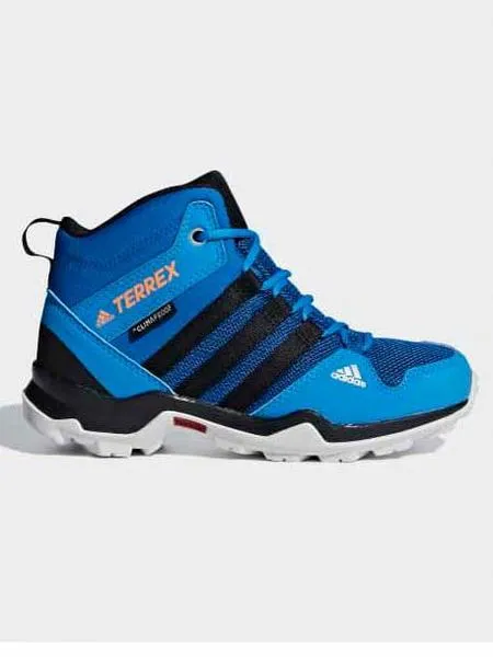 bota adidas terrexax2r mid azul niño