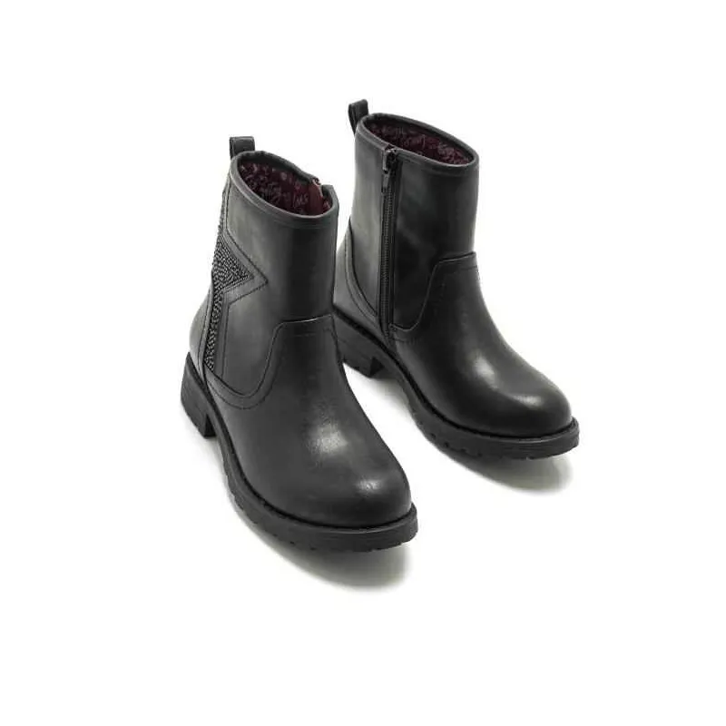 Bota Mustang Estrella Negro 48378