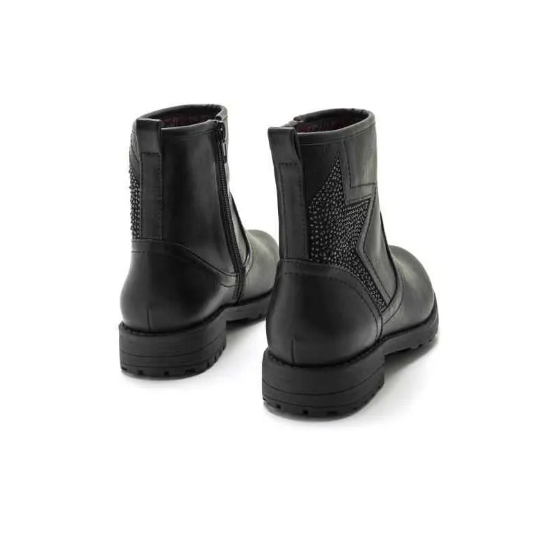 Bota Mustang Estrella Negro 48378