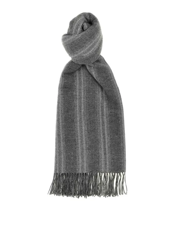 Brunello Cucinelli Bufanda - Gris