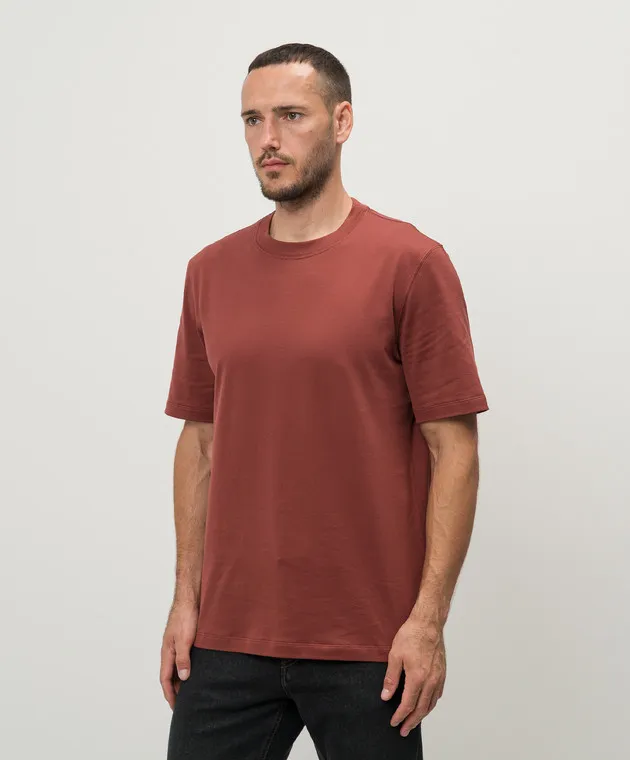 Brunello Cucinelli Red T-shirt