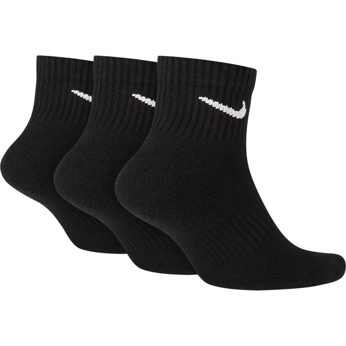 Calcetines 3 Pares Training Hombre Nike Everyday Cush Ankle Negro