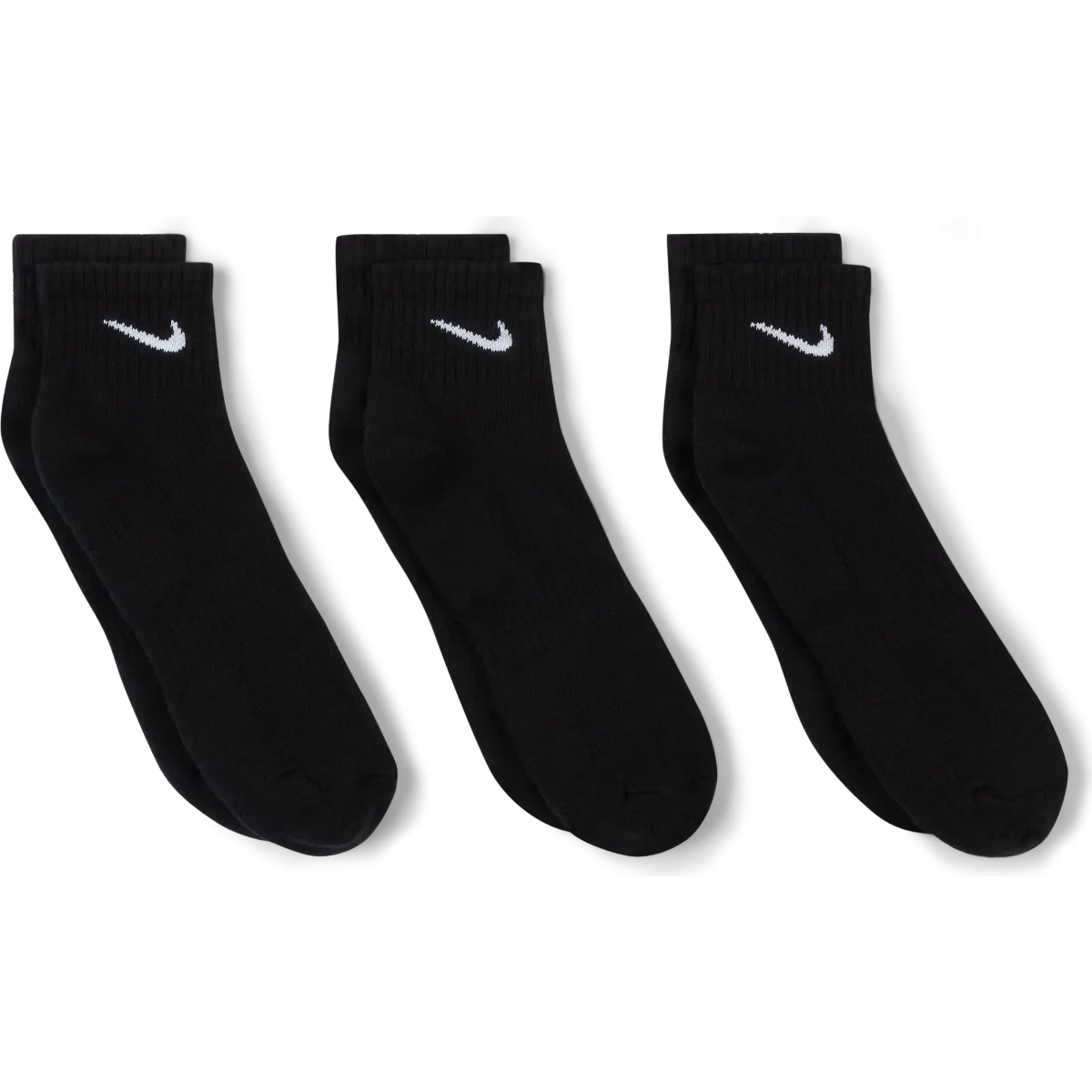 Calcetines 3 Pares Training Hombre Nike Everyday Cush Ankle Negro