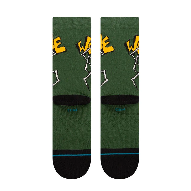 Calcetines Stance: Welcome Wilbur Crew (Green)