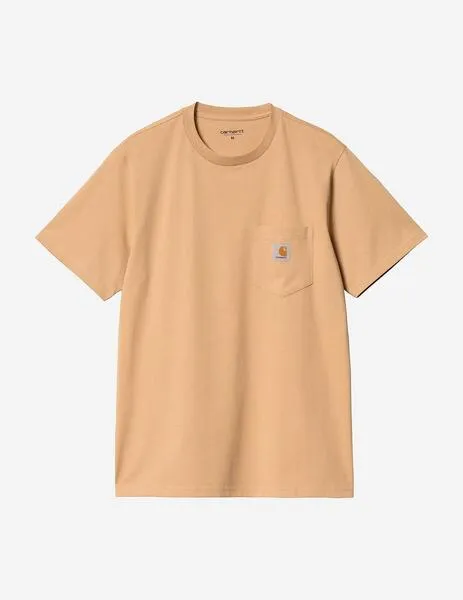 Camiseta CARHARTT POCKET - Dusty H Brown