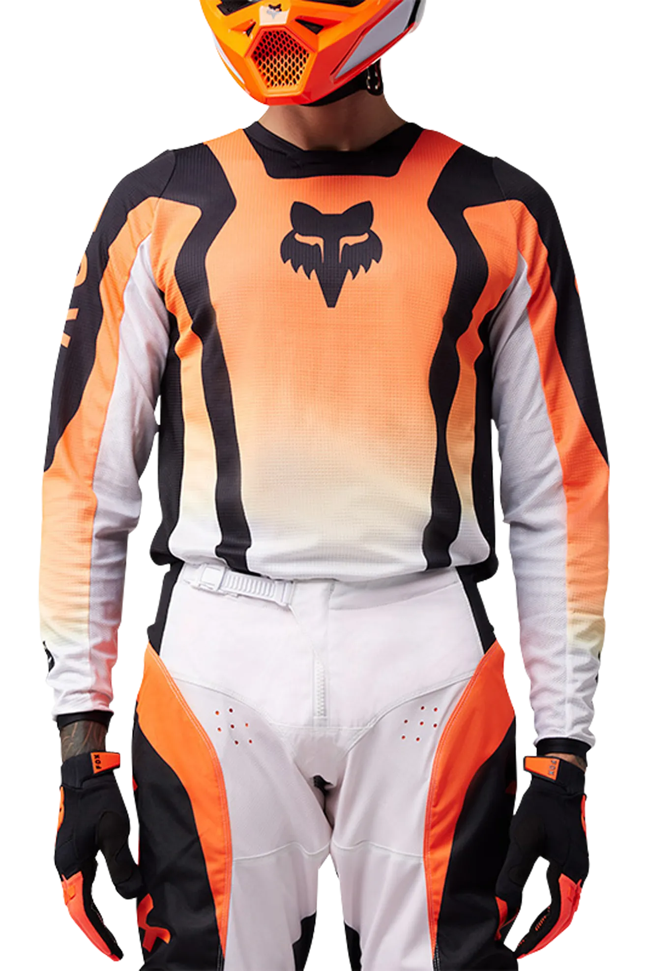 Camiseta de Cross Fox 180 Lean Naranja Fluorescente 