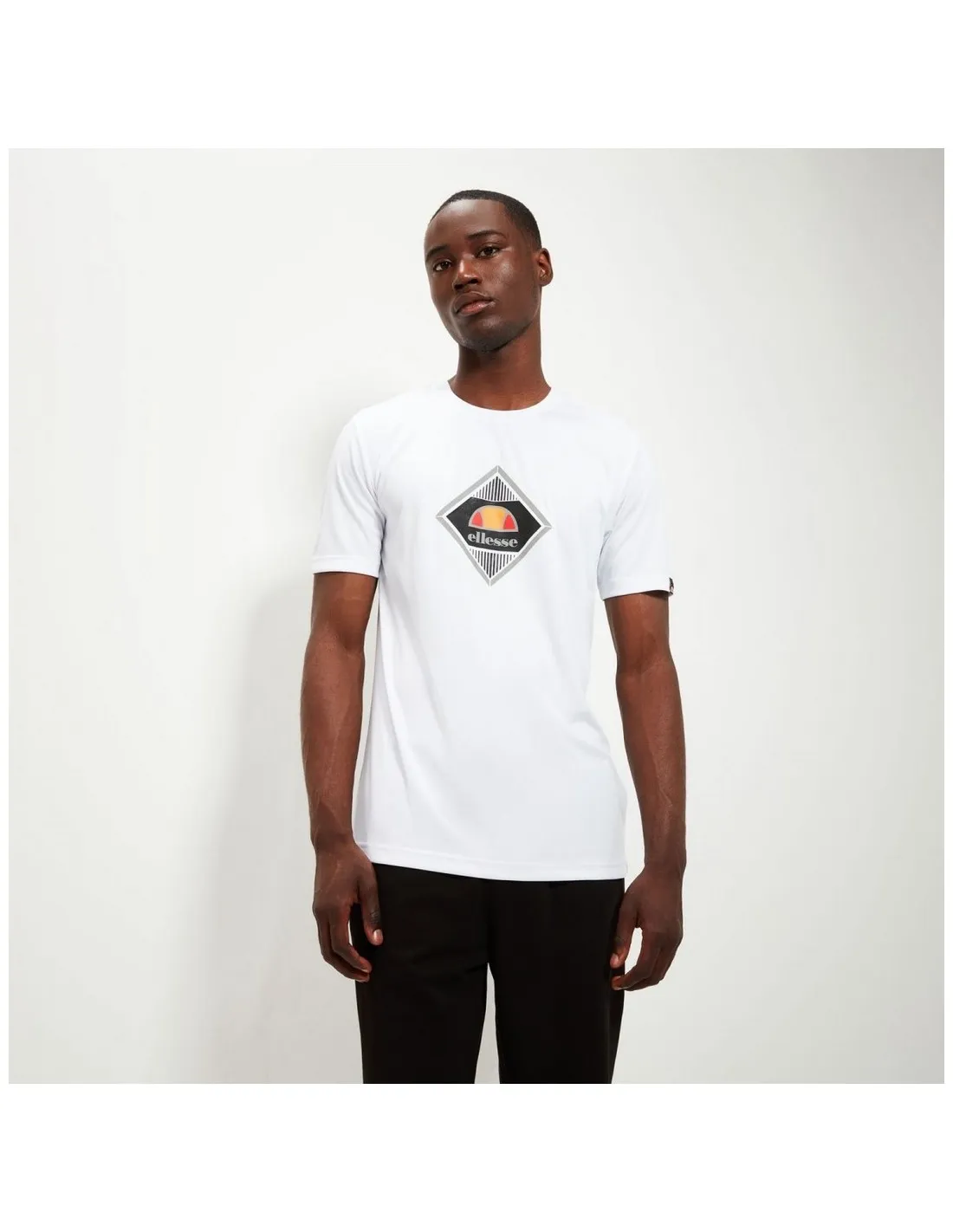 Camiseta Ellesse Blanca Logo Frontal - Ecool