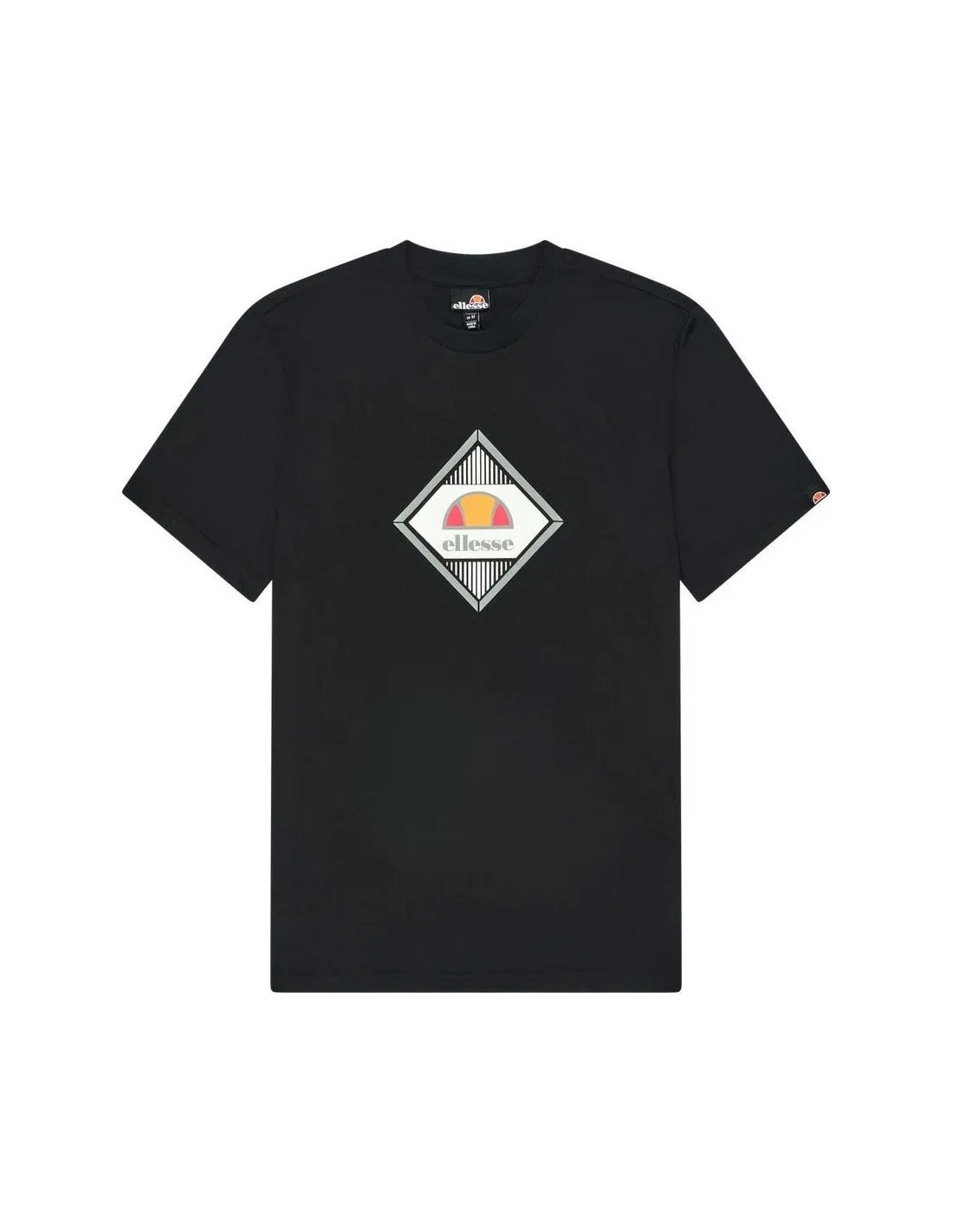 Camiseta Ellesse Negra Logo Frontal - Ecool