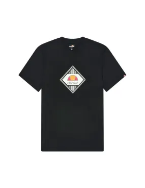 Camiseta Ellesse Negra Logo Frontal - Ecool