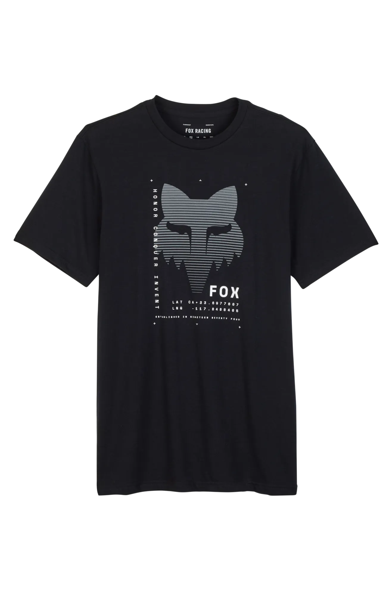 Camiseta FOX Dispute Prem Negra