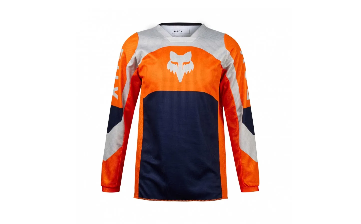 Camiseta Fox Infantil 180 Nitro Naranja Fluor |31425-824|